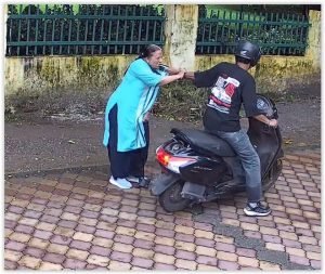 हादसों का देहरादून पॉश कालोनी वसंत विहार में फिर लूटी गयी चेन