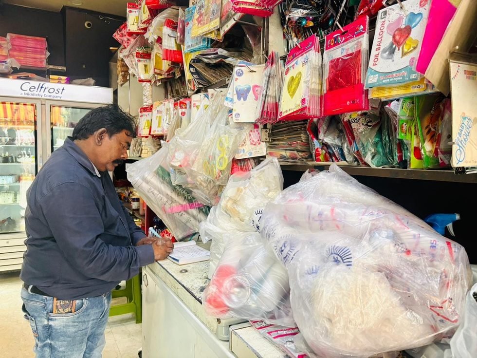 सिंगल यूज प्लास्टिक के खिलाफ चला सघन अभियान